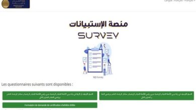 Photo of ترقية وإدماج رياضيي النخبة: وزارة الشباب والرياضة تطلق أرضية رقمية للتسجيل عن بعد