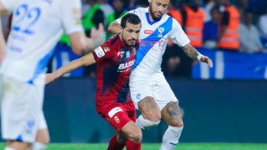 Photo of زغبة وشافعي يقودان ضمك لتعطيل الهلال في الدوري روشن السعودي