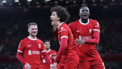 Photo of تأهل ليفربول وتشيلسي ومانشستر يونايتد إلى الدور ربع النهائي بكأس الاتحاد الإنجليزي