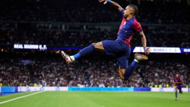 Photo of برشلونة يزلزل ريال مدريد برباعية في كلاسيكو إسبانيا